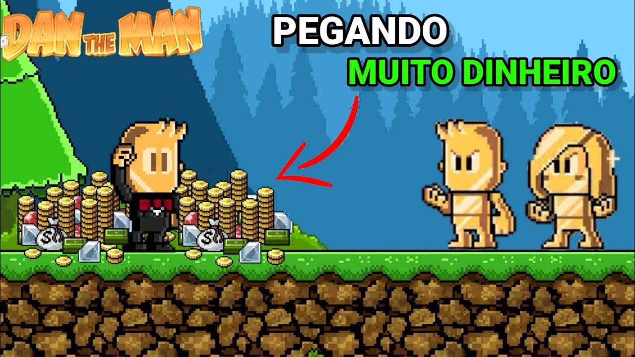 TRUQUE para PEGAR MUITO OURO no DAN THE MAN