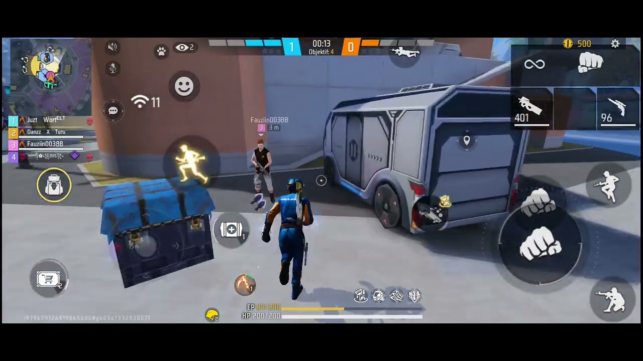 Gameplay Clash Squad #202 Booyah 4-0