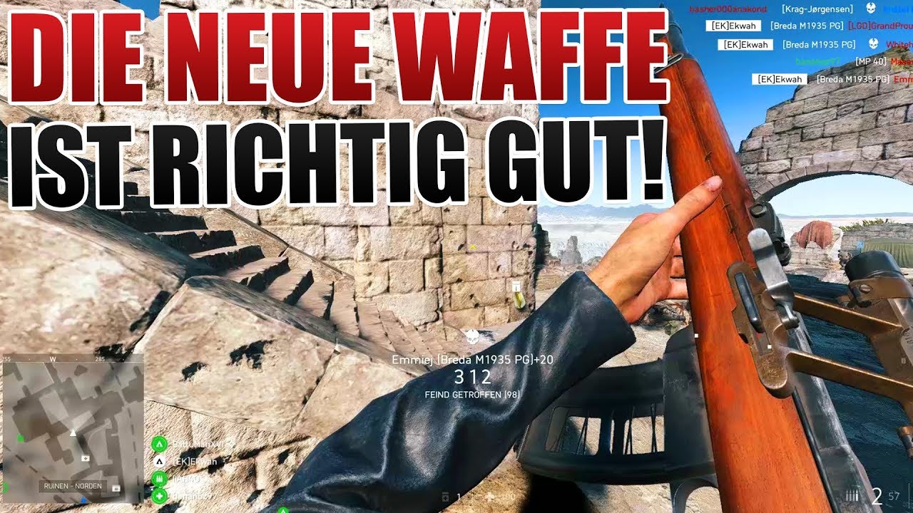 Wenn ihr die Waffe so spielt, ist sie richtig gut... Battlefield 5