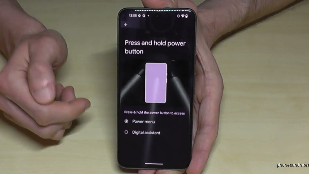 Google Pixel 8a: How to turn off the phone? And how to set up the Power Button?