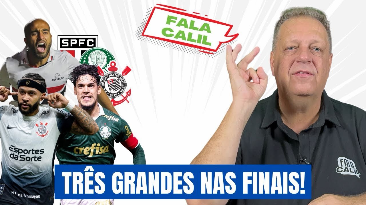 TRÊS GRANDES NAS FINAIS!!!