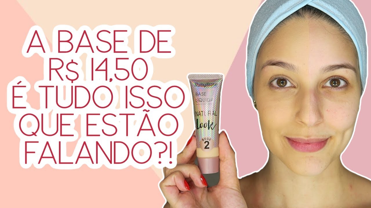 TUDO SOBRE A BASE NATURAL LOOK RUBY ROSE