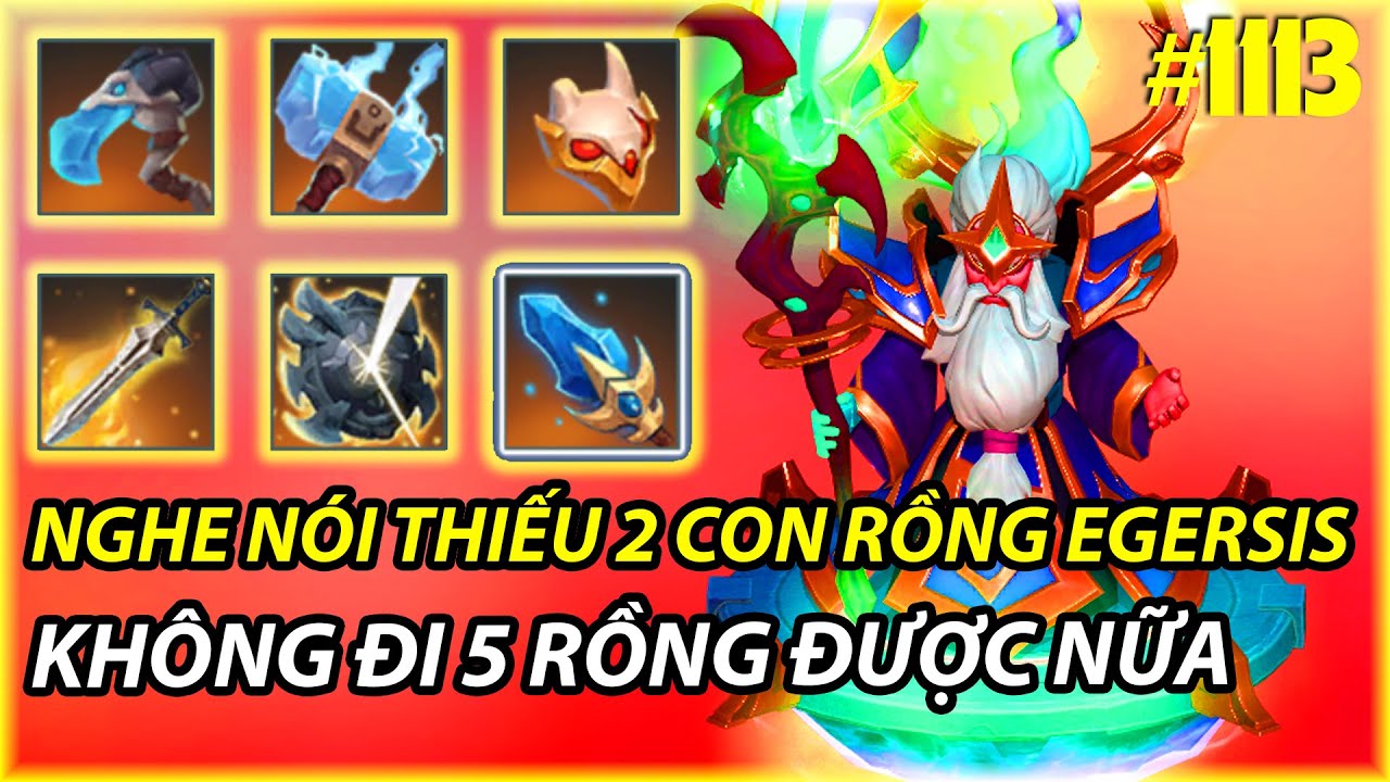 MẤT 2 CON RỒNG XUYÊN VẪN CỐ CHẤP ĐÁNH 5 RỒNG PHỤC VỤ ANH EM | AUTO CHESS MOBILE 1113