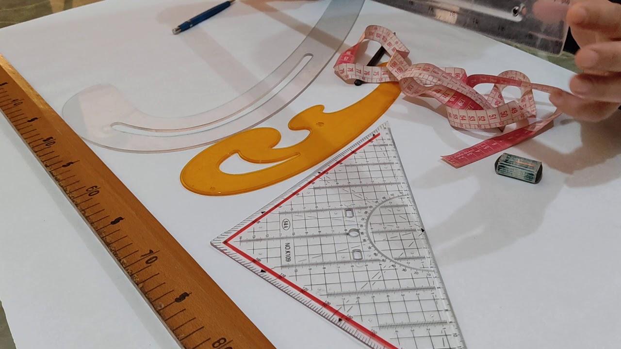 مفاهيم أساسية عن الباترون والأدوات المستخدمة في رسم الباترون والخياطة