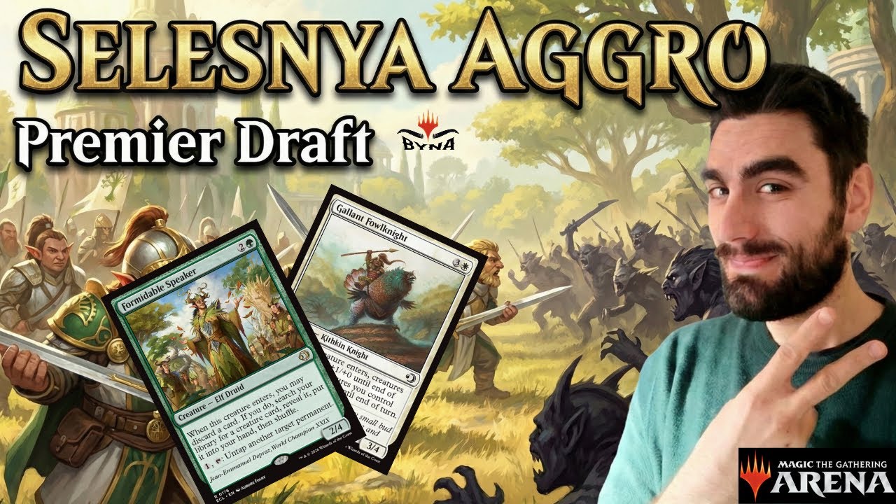 SELESNYA AGGRO Premier Draf t#magicthegathering   #mtg #mtgarena