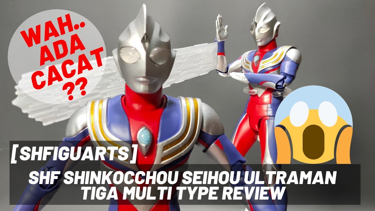 KUALITAS NGERI SEDAP! Review [SHF] SHFIGUARTS shinkocchou seihou ultraman tiga multi type