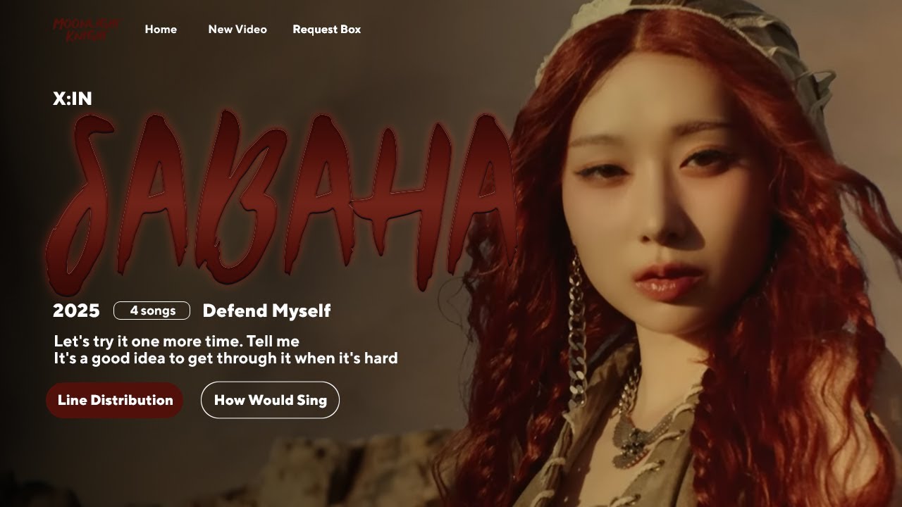 X:IN - SABAHA 🌙 Line Distribution