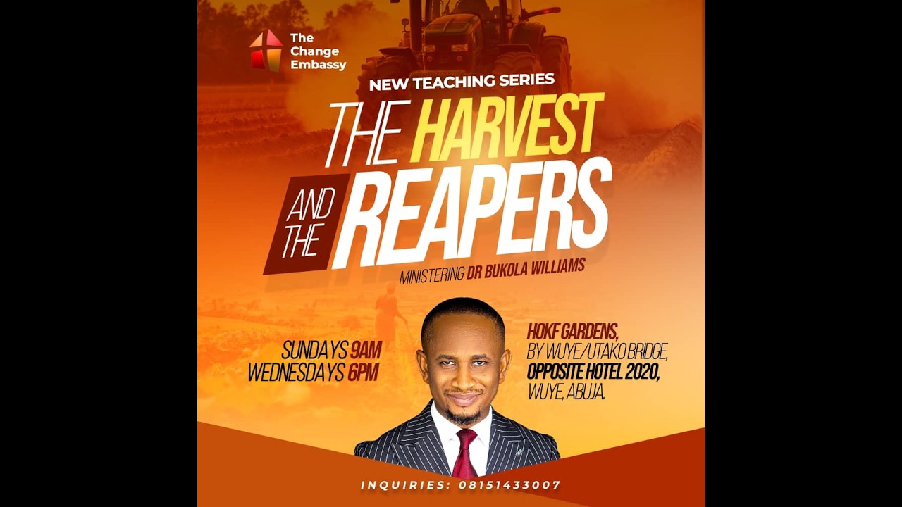 SUNDAY,  8TH MARCH, 2026 ||ORDINATION SERVICE|| WARFARE OF HARVEST ||DR. BUKOLA WILLIAMS