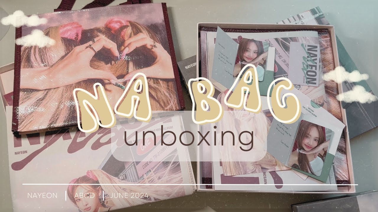 Unboxing Nayeon NA Bag Version | Limited A to Z Edition