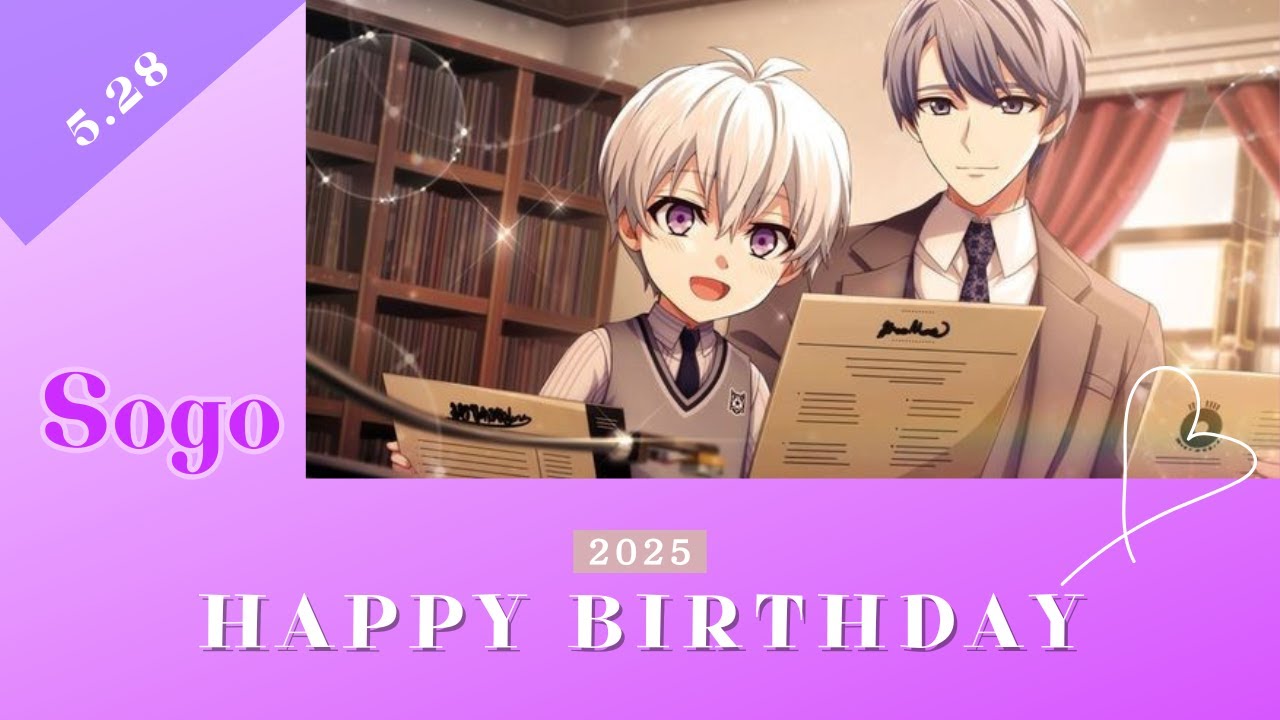 Happy Birthday Sogo Osaka 2025🎉 IDOLISH7