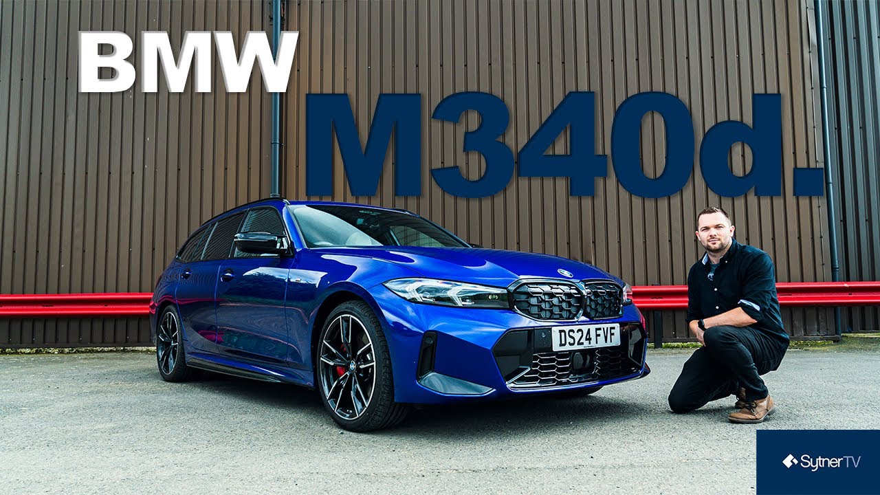 BMW M340d xDrive Touring 2024 года | Гора крутящего момента (4K)