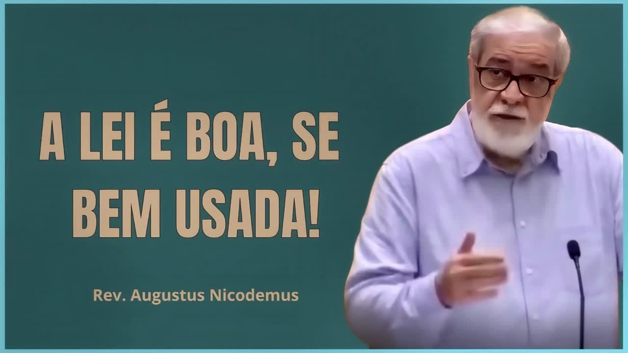 A Função Correta da Lei na Vida Cristã!
