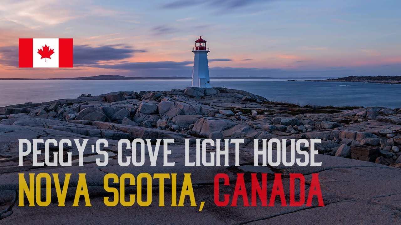 Peggy’s Cove Lighthouse in 4K Drone | Nova Scotia's Most Iconic Landmark - Cinematic Aerial Views