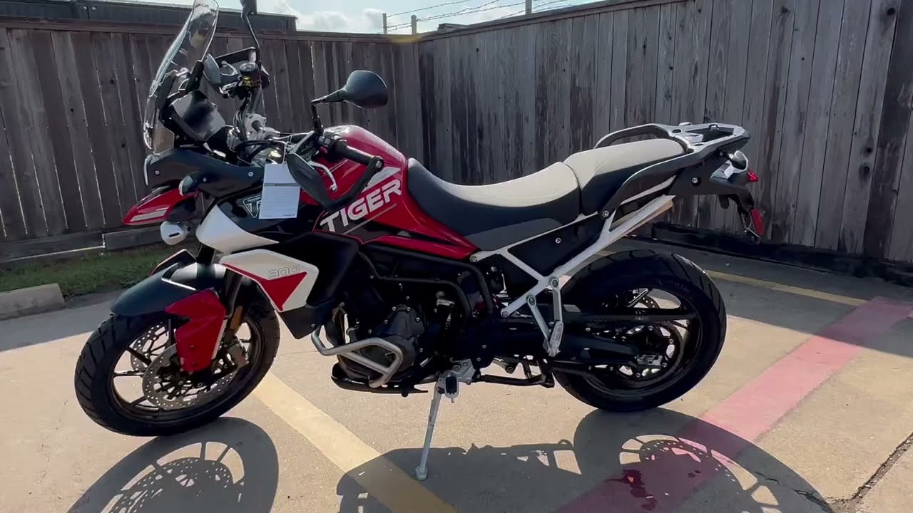New 2024 TRIUMPH TIGER 900 GT ARAGON EDITION Motorcycle For Sale In Katy, TX