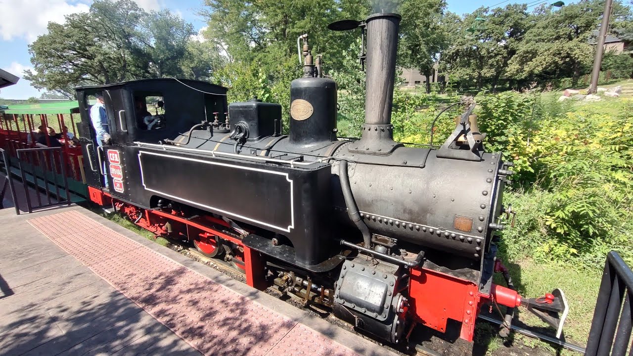 Amusement Park Steam Part 3/4 - Omaha Zoo Railroad
