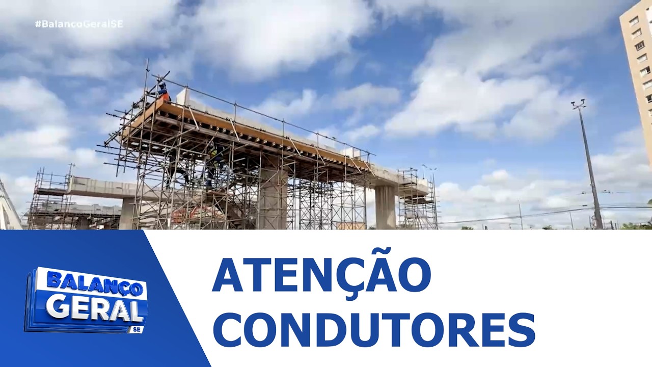 Nova etapa das obras do Complexo Viário altera trânsito na Av. Paulo Barreto de Menezes - BGT