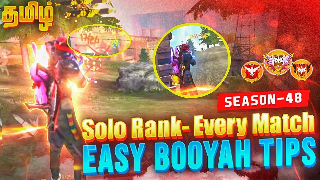 Solo Rank Push Tricks for Guaranteed Booyah | Free Fire Tamil