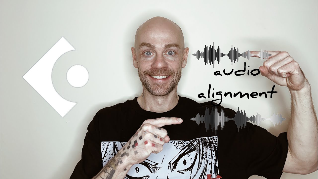 как быстро поправить две аудио дорожки (audio alignment)