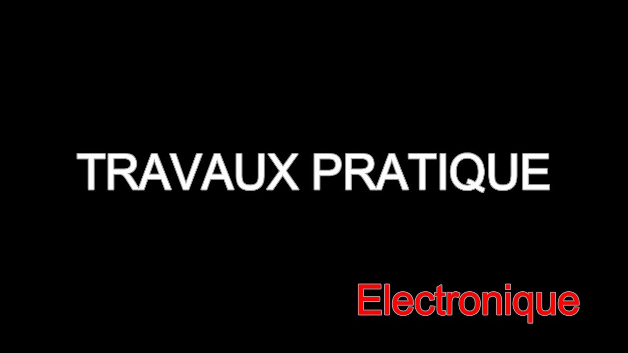 Electronique 2 projet EEA FST 2016