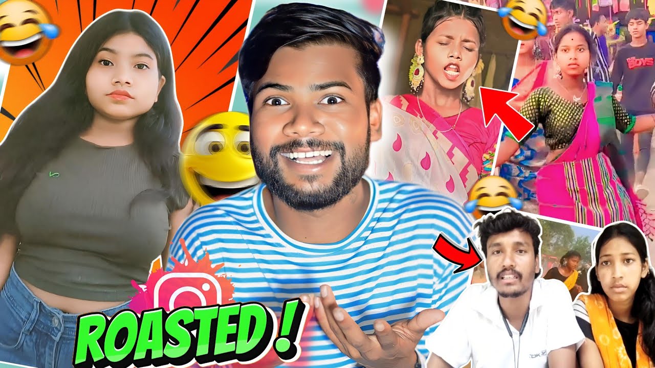MILAN & SANCHITA ROASTED🔥 | NEW SANTALI ROASTING VIDEO 2024 | ST HEREL