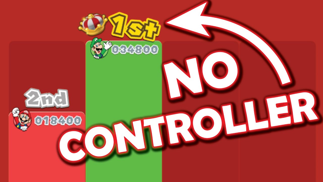 Луиджи побеждает, не делая абсолютно ничего: SUPER MARIO 3D WORLD (Луиджи побеждает без участия к...