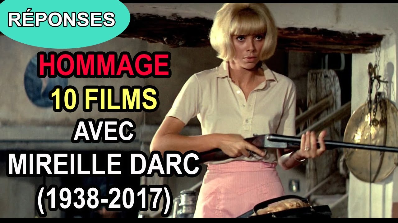 Réponses à la vidéo Spéciale Hommage: 10 films avec Mireille Darc (1938-2017)
