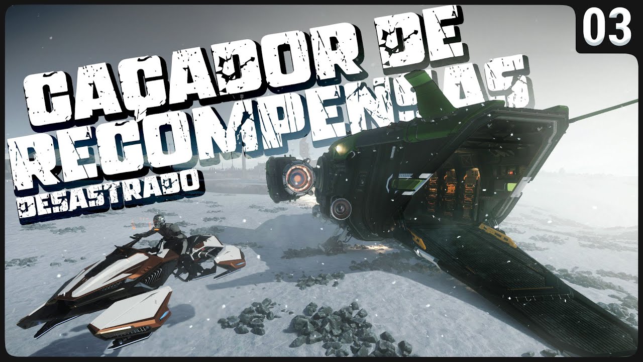 CAÇADOR DE RECOMPENSAS desastrado... explodi! - STAR CITIZEN