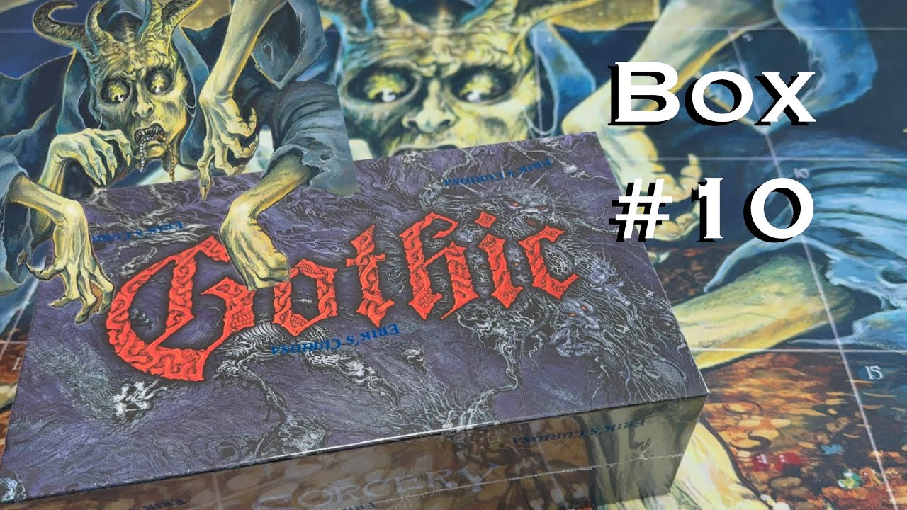 Открытие бустерного бокса Sorcery GOTHIC №10