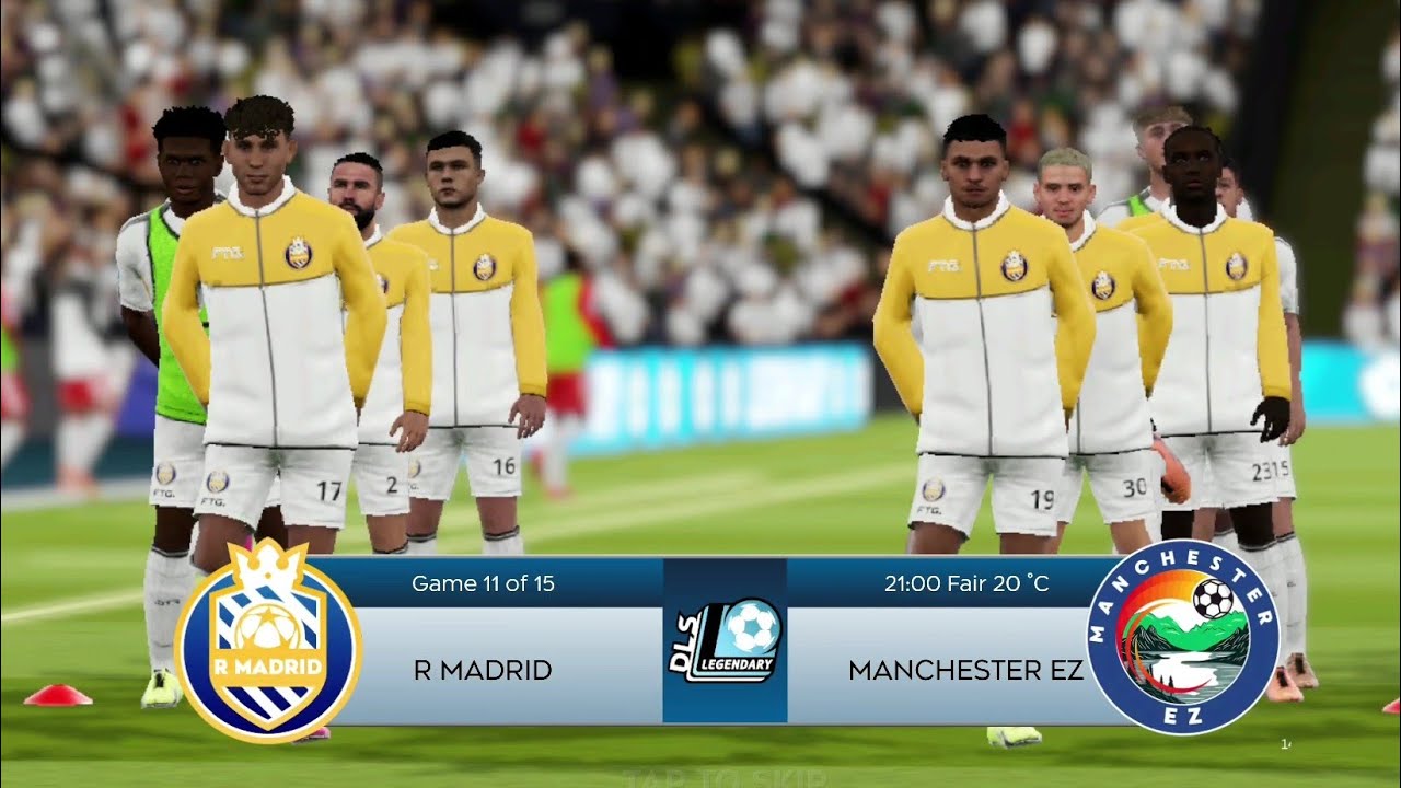 R MADRID VS MANCHESTER EZ Game 🎮