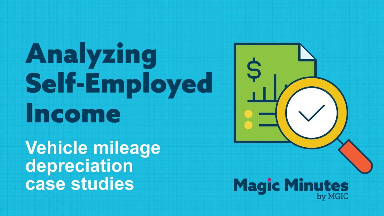 Analyzing self-employed income: Vehicle mileage depreciation &ndash; case studies