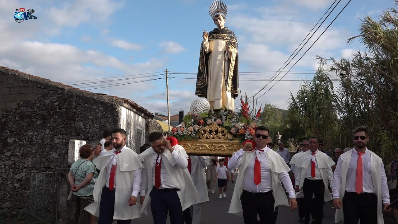 Procissão  de Sao Vicente Ferreira Passagem nos Poços 18 08 2024