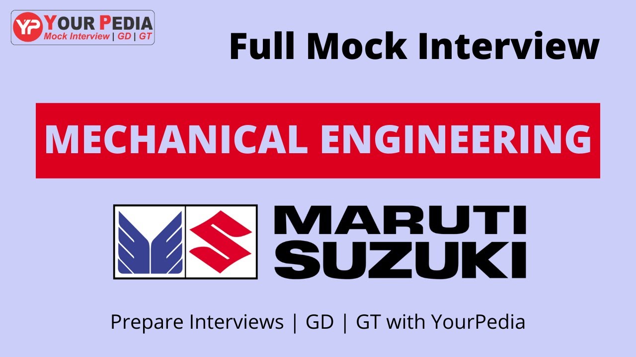 Пробное собеседование в Maruti Suzuki Mechanical | Подготовка к собеседованию офлайн с YourPedia