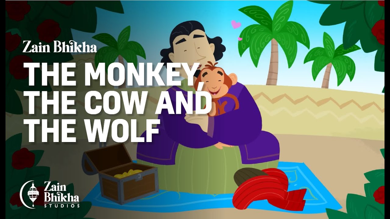 The Monkey, the Cow and the Wolf | Zain Bhikha Kids | Official Video