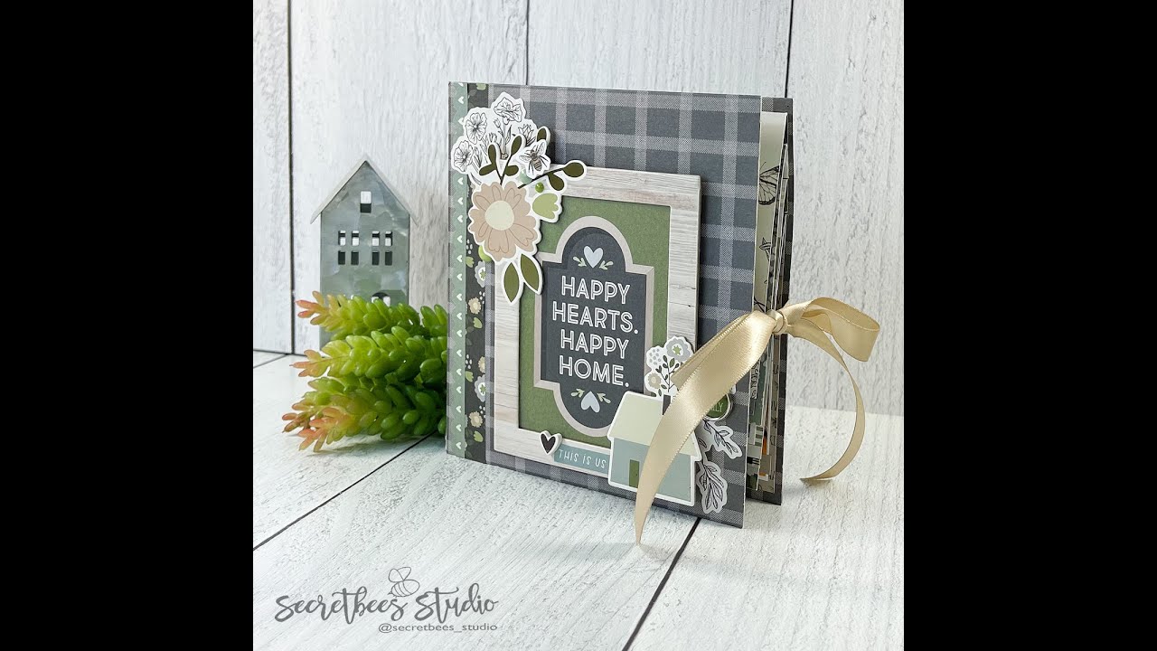 Simple Life Simple Fold Mini Album and Tutorial!