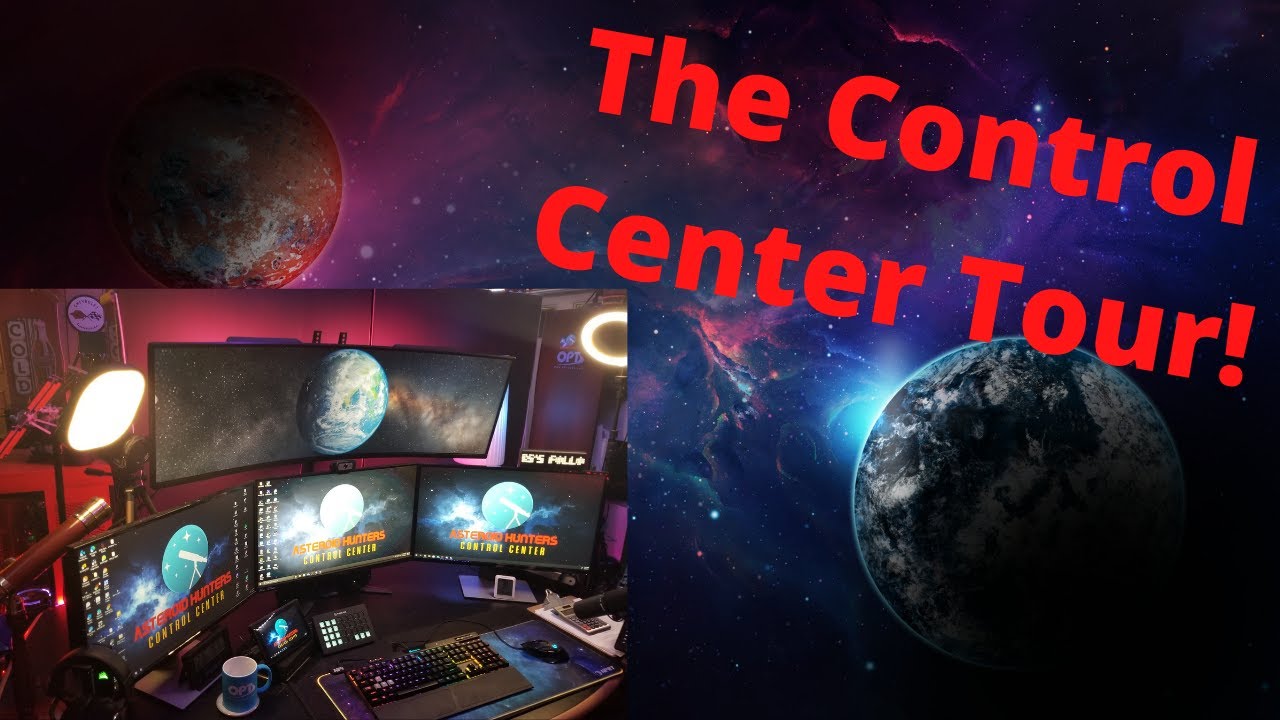 Asteroid Hunters Observatory - Man Cave Tour!