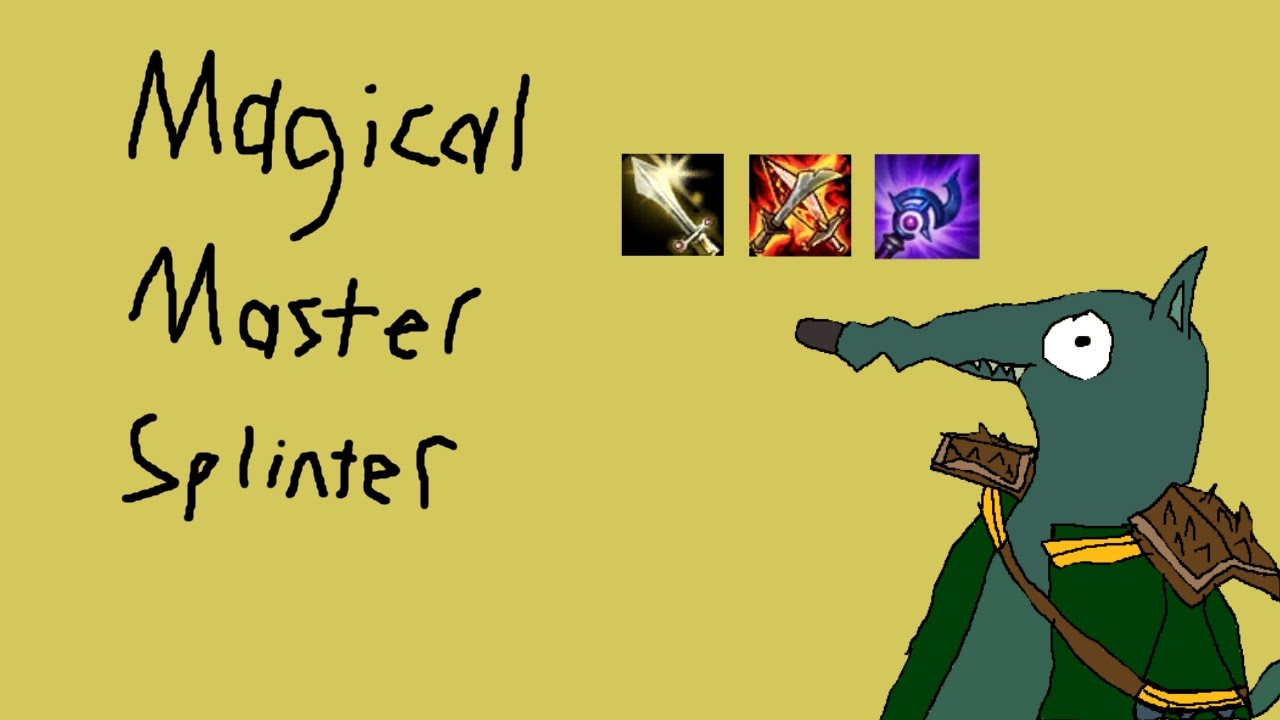 Magical Master Splinter