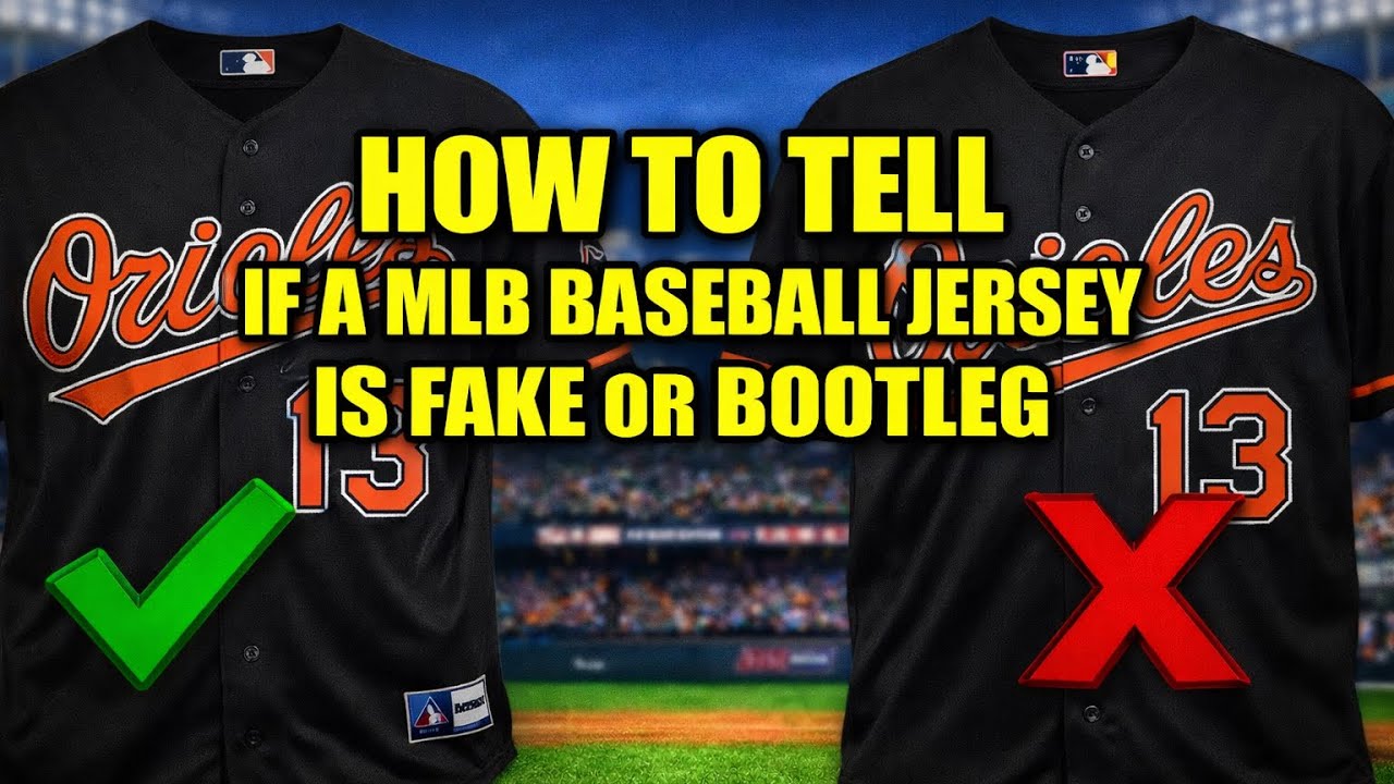 Как отличить поддельную бейсбольную майку MLB от контрафактной