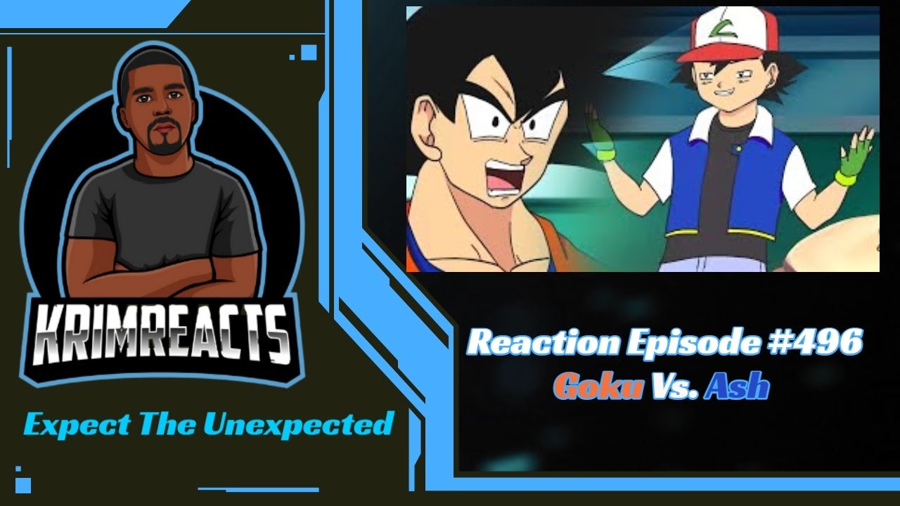 Goku Vs. Ash Rap Battle REACTION | KrimReacts #496
