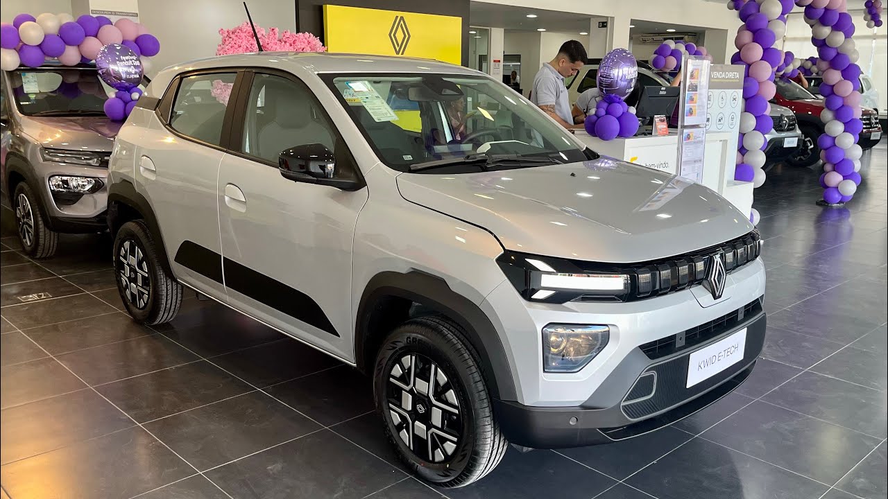 NOVO RENAULT KWID E-TECH TECHNO 2026 EM DETALHES