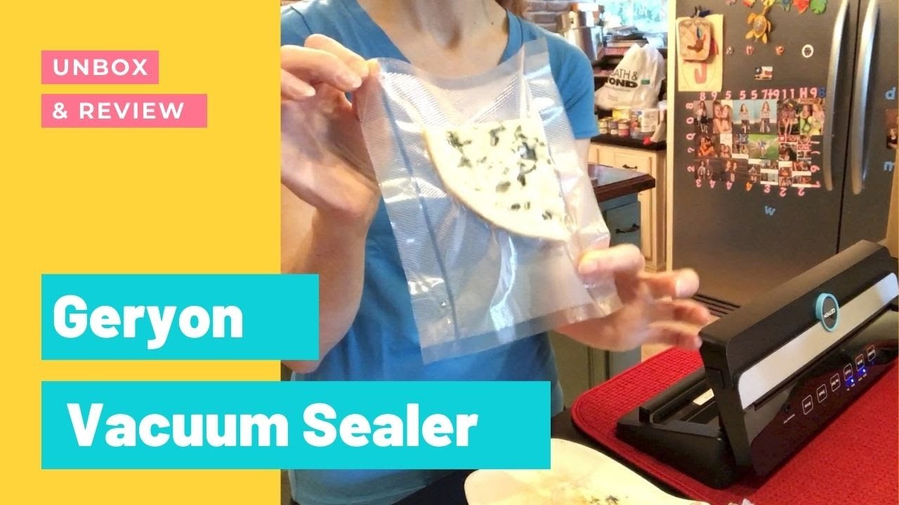 Unboxing & Review | How to use the Geryon vacuum sealer? | How to vacuum seal mason jars?