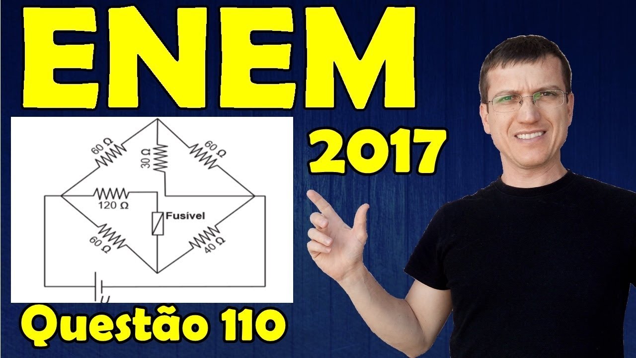 ENEM 2017 - FÍSICA - Prova AZUL - QUESTÃO 110 - Prof  Boaro