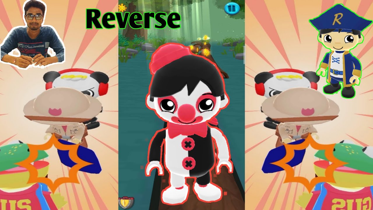 Ryan The Clown Reverse Gameplay !!! Crazy Gamer Challenge Commander Ryan !!! Funny Walkthrough !!