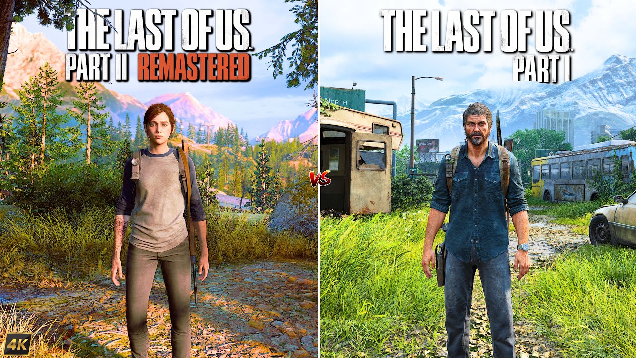 The Last of Us Part 2 vs Part 1| PC | Graphics, Physics and Details Comparison