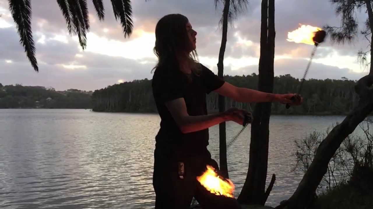SLOW MOTION - FIRE SPINNING