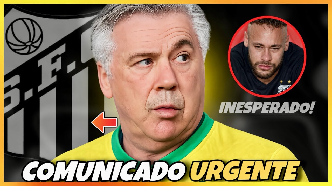 💥ANCELOTTI ACABA DE TOMAR DECISÃO SOBRE NEYMAR! CHOCANTE! ÚLTIMAS NOTÍCIAS DO SANTOS HOJE