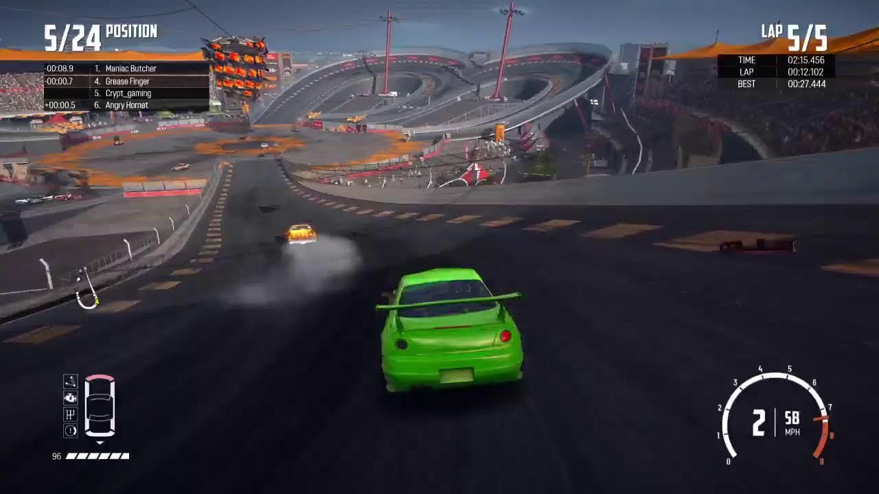 Just a stream of Wreck fast.