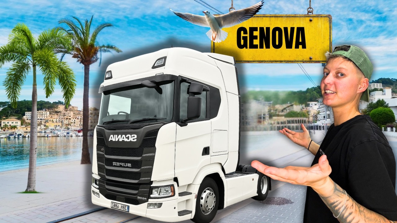 TRUCK TRIP🚚ZASE GENOVA🇮🇹NOVÉ VOLVO FH500🔥CRAZY NAKLÁDKA🤯V CENTRU JANOVA🙏🏼