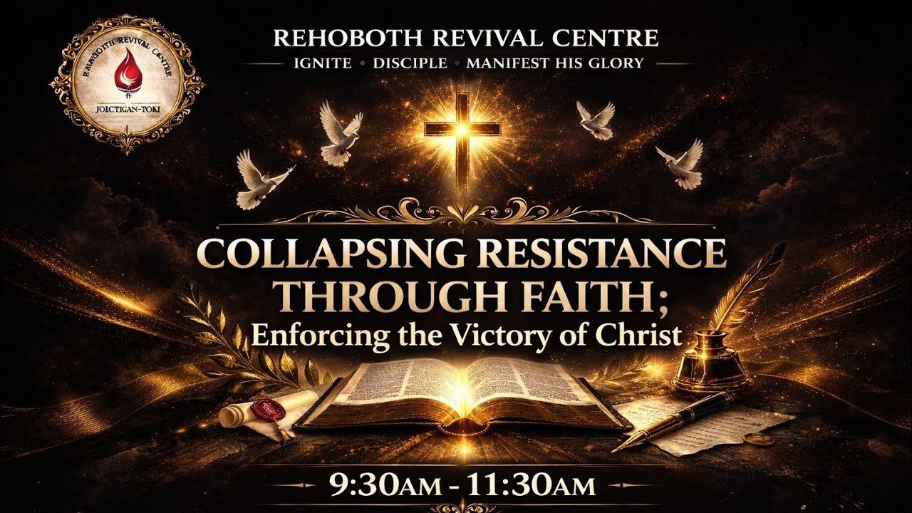 COLLAPSING RESISTANCE THROUGH FAITH- Enforcing The Victory of Christ||15||03||2027