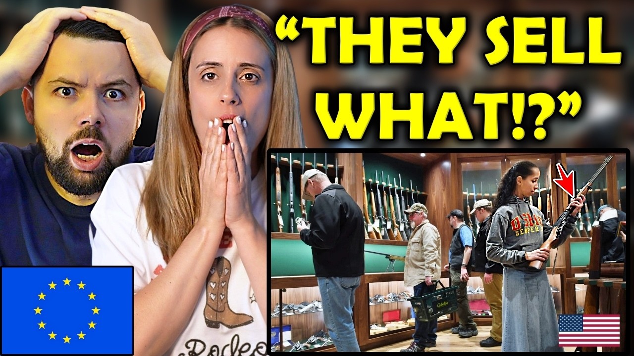 European Girl Reacts to Bass Pro Shop For The First Time