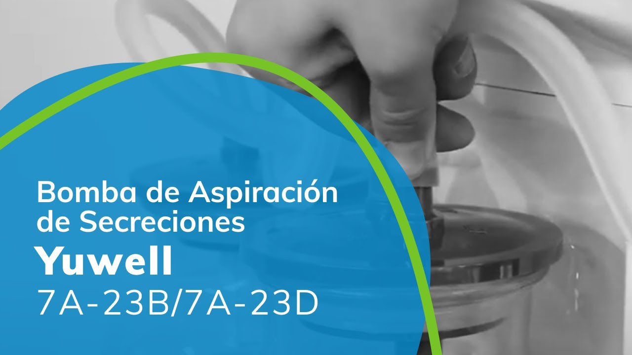 Bomba Aspiración de Secreciones Yuwell 7A-23B/7A-23D